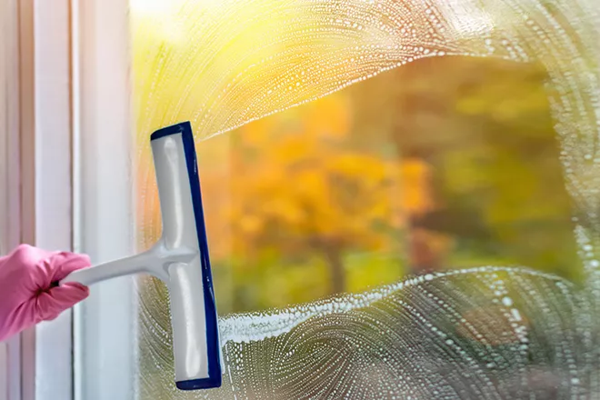 professionelle fenster putzen
